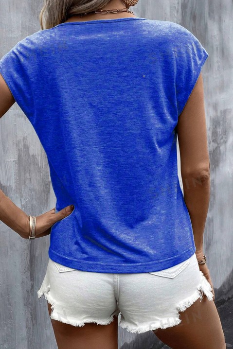 Tričko NIOMEGA BLUE, Farba: svetlomodrá, IVET.EU - Štýlové oblečenie