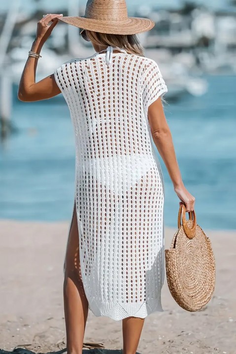 Plážové šaty ROMZELDA WHITE, Barva: bílá, IVET.EU - Stylové oblečení
