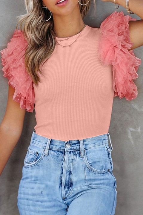 Dámské triko BEATILFA PINK, Barva: ružová, IVET.EU - Stylové oblečení