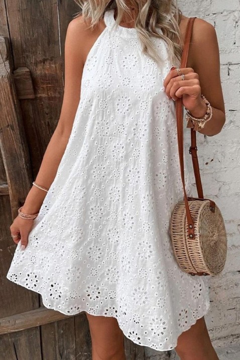 Φόρεμα TIOMESA, Χρώμα: άσπρο, IVET.EU - Εκπτώσεις έως -80%