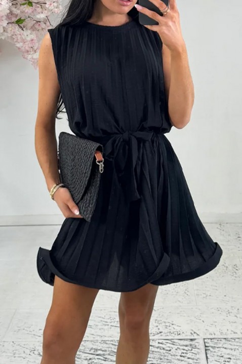 Φόρεμα HELDORFA BLACK, Χρώμα: μαύρο, IVET.EU - Εκπτώσεις έως -80%