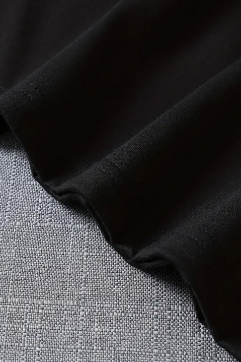 Ανδρικό κοντομάνικο μπλουζάκι DORMEFO BLACK, Χρώμα: μαύρο, IVET.EU - Εκπτώσεις έως -80%