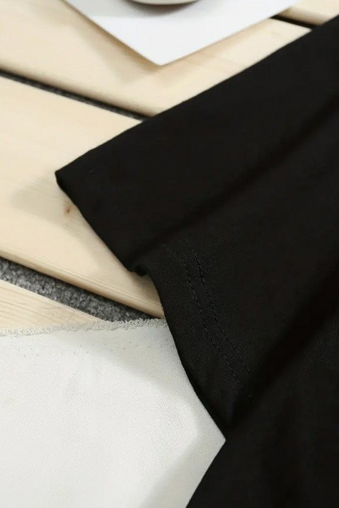 Ανδρικό κοντομάνικο μπλουζάκι DORMEFO BLACK, Χρώμα: μαύρο, IVET.EU - Εκπτώσεις έως -80%