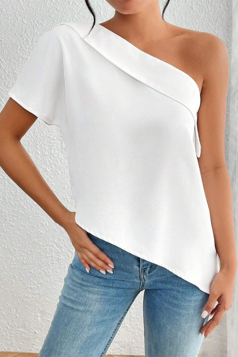 Γυναικείο μπλουζάκι PRESILDA, Χρώμα: άσπρο, IVET.EU - Εκπτώσεις έως -80%