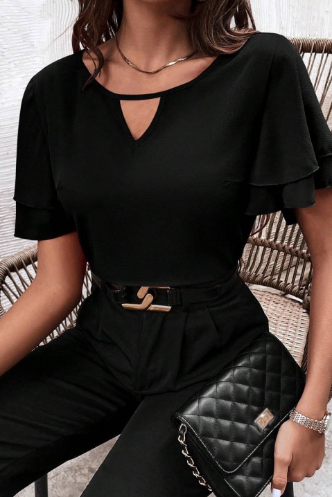 Dámska blúzka ROFIELDA BLACK, Farba: čierna, IVET.EU - Štýlové oblečenie