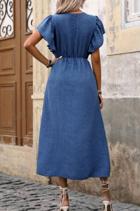 Φόρεμα DOJIELFA, Χρώμα: Γαλάζιο, IVET.EU - Εκπτώσεις έως -80%
