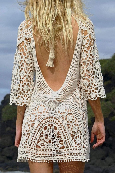 Plážové šaty DOBEALSA, Farba: biela, IVET.EU - Štýlové oblečenie