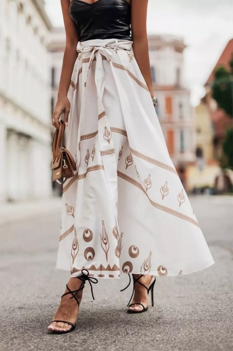 Sukně DILFESA WHITE, Barva: bílá, IVET.EU - Stylové oblečení