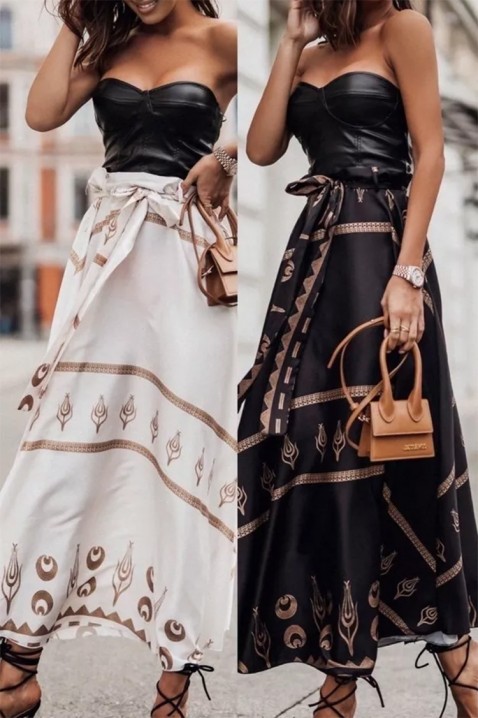 Sukně DILFESA WHITE, Barva: bílá, IVET.EU - Stylové oblečení