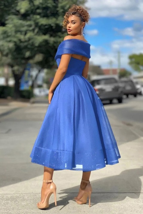 Φόρεμα PIOLFENA BLUE, Χρώμα: μπλε, IVET.EU - Εκπτώσεις έως -80%