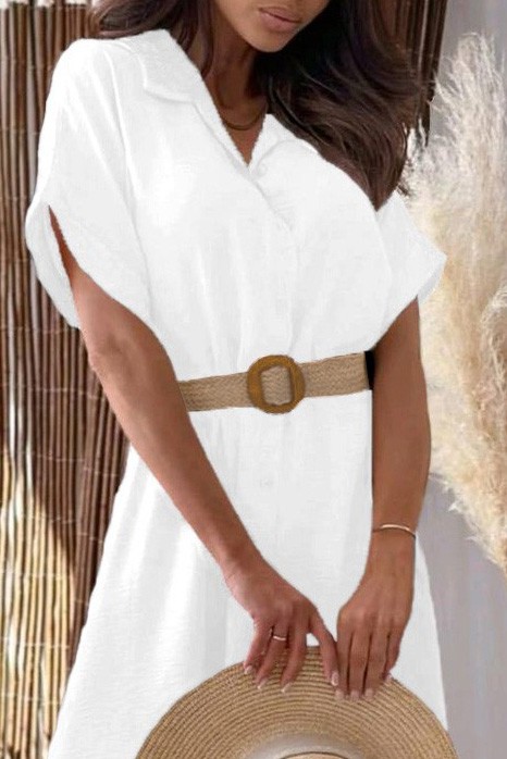 Šaty VIZONDA WHITE, Barva: bílá, IVET.EU - Stylové oblečení