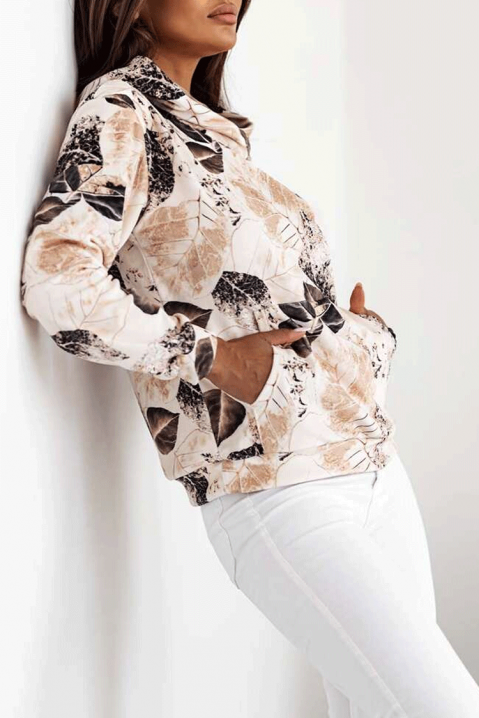 Φούτερ KARONFA BEIGE, Χρώμα: μπεζ, IVET.EU - Εκπτώσεις έως -80%