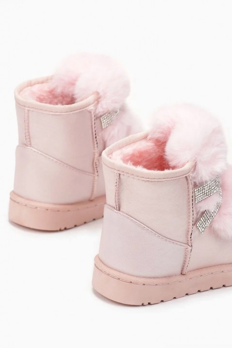 Παιδικά μποτάκια για κορίτσι MANSIDA PINK, Χρώμα: ροζ, IVET.EU - Εκπτώσεις έως -80%