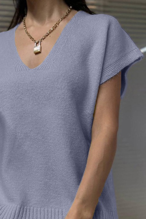 Πουλόβερ MERONDA BLUE, Χρώμα: μπλε, IVET.EU - Εκπτώσεις έως -80%