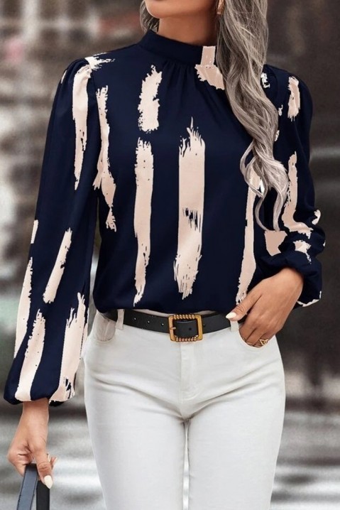 Dámská halenka KRESTOLDA NAVY, Barva: tmavomodrá, IVET.EU - Stylové oblečení