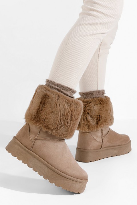 Dámská obuv HOLMEXA BEIGE, Barva: béžová, IVET.EU - Stylové oblečení