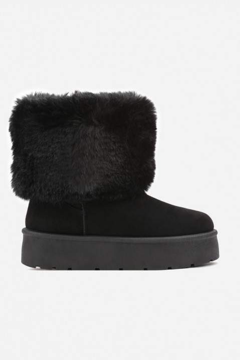 Γυναικεία μποτάκια HOLMEXA BLACK, Χρώμα: μαύρο, IVET.EU - Εκπτώσεις έως -80%