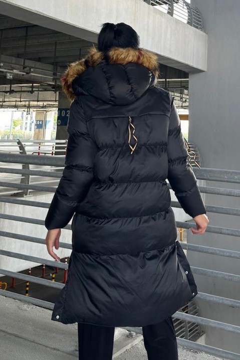 Bunda KARDELFA BLACK, Farba: čierna, IVET.EU - Štýlové oblečenie
