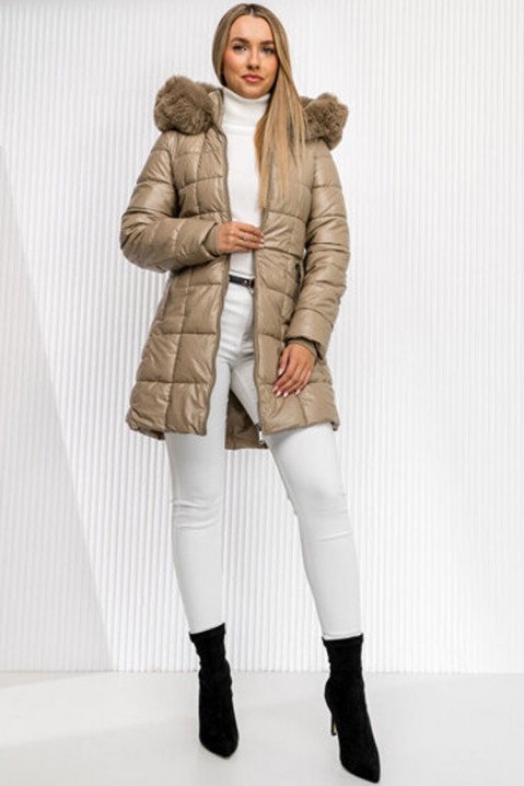 Μπουφάν PROMEASA BEIGE, Χρώμα: μπεζ, IVET.EU - Εκπτώσεις έως -80%