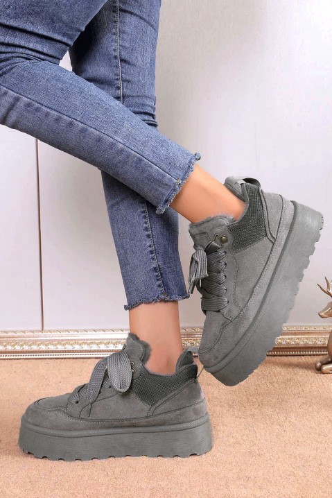 Dámská obuv BROXELZA GREY, Barva: šedá, IVET.EU - Stylové oblečení