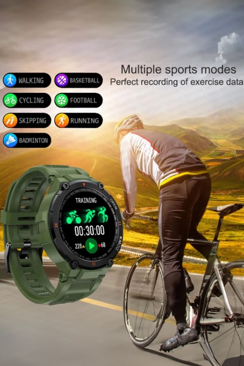 Ανδρικό smartwatch Giewont GW430-3, Χρώμα: πράσινο, IVET.EU - Εκπτώσεις έως -80%