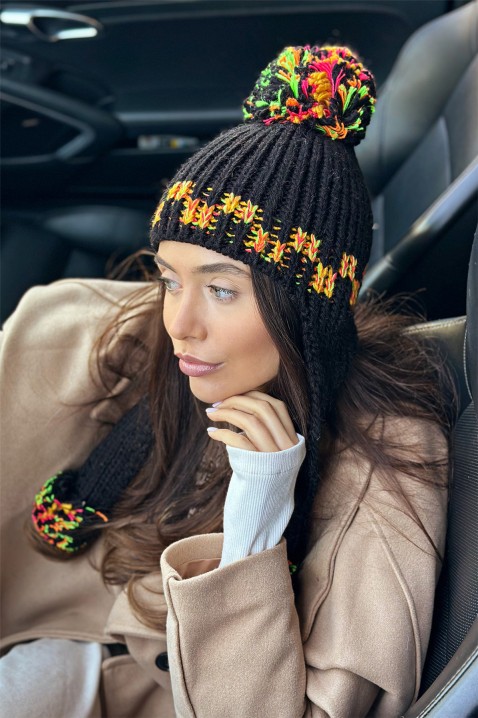 Čepice SELONBA BLACK, Barva: černá, IVET.EU - Stylové oblečení