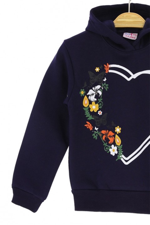 Dětská mikina FLOBERI BLACK, Barva: černá, IVET.EU - Stylové oblečení