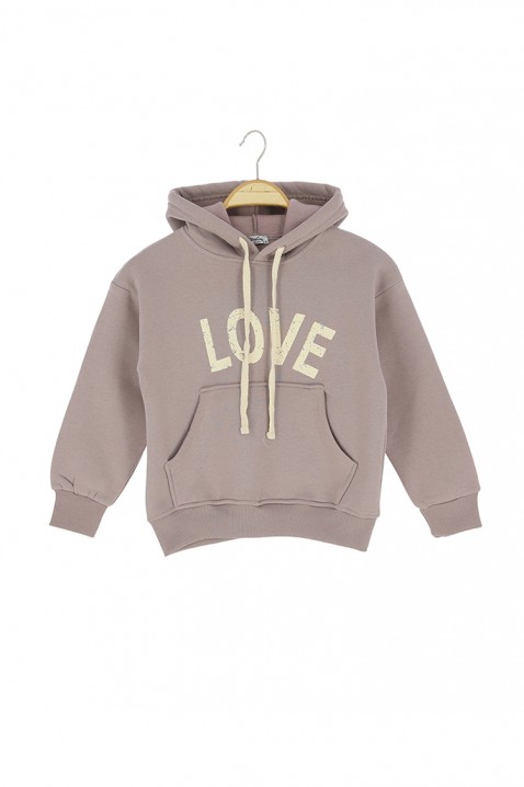 Dětská mikina MIROLDI BEIGE, Barva: béžová, IVET.EU - Stylové oblečení