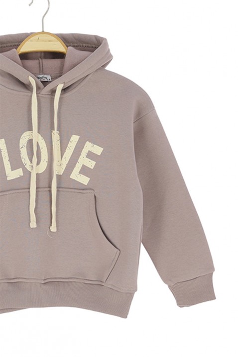 Dětská mikina MIROLDI BEIGE, Barva: béžová, IVET.EU - Stylové oblečení