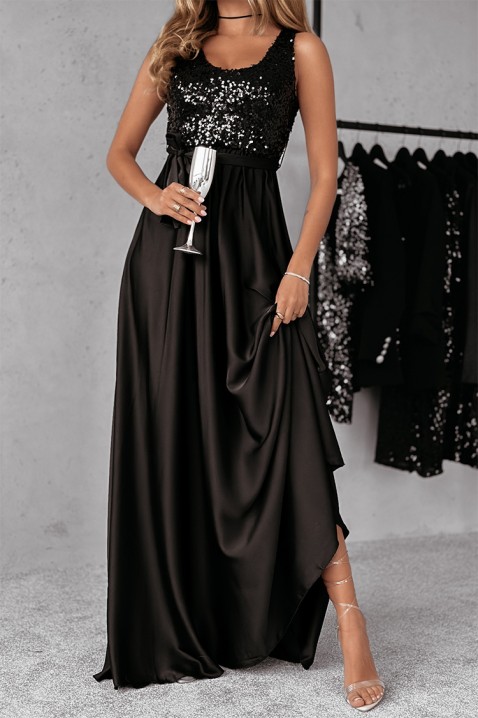 Φόρεμα ROLDEJA BLACK, Χρώμα: μαύρο, IVET.EU - Εκπτώσεις έως -80%
