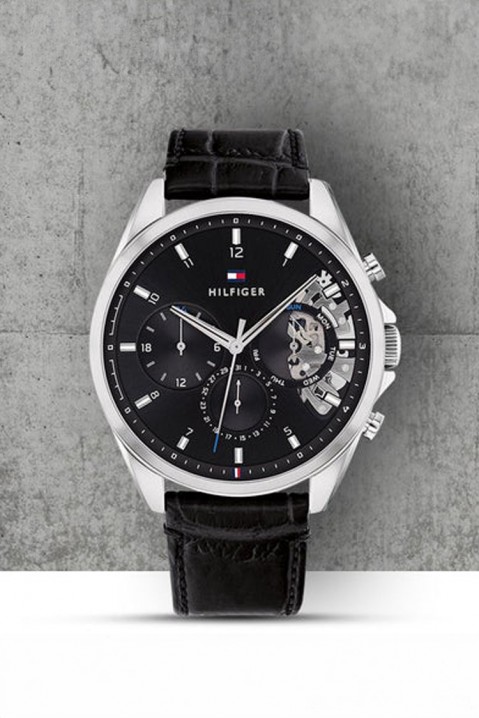 Ανδρικό ρολόι Tommy Hilfiger Baker 1710449, Χρώμα: μαύρο, IVET.EU - Εκπτώσεις έως -80%