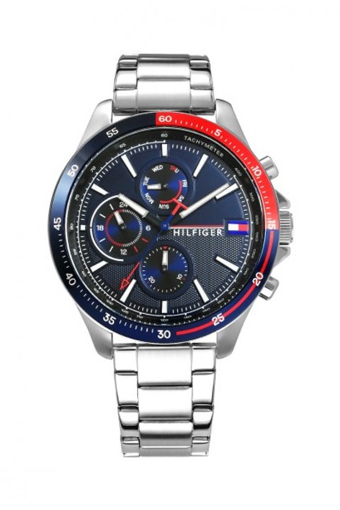 Ανδρικό ρολόι Tommy Hilfiger 1791718, Χρώμα: ασημί, IVET.EU - Εκπτώσεις έως -80%