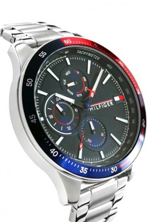 Ανδρικό ρολόι Tommy Hilfiger 1791718, Χρώμα: ασημί, IVET.EU - Εκπτώσεις έως -80%