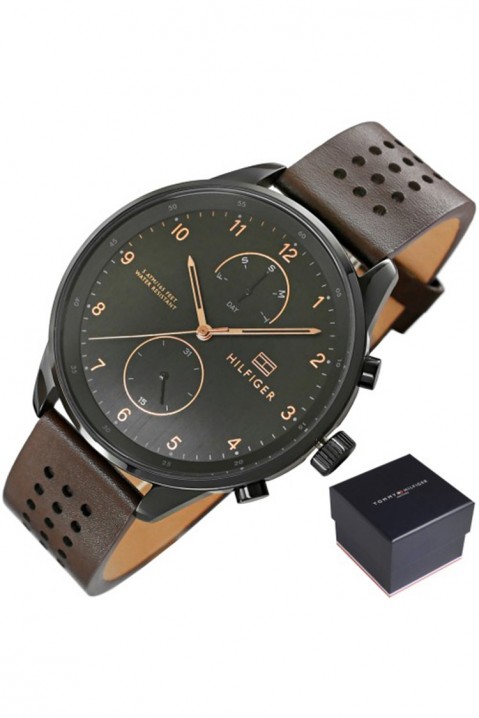 Ανδρικό ρολόι Tommy Hilfiger 1791577, Χρώμα: καφέ, IVET.EU - Εκπτώσεις έως -80%
