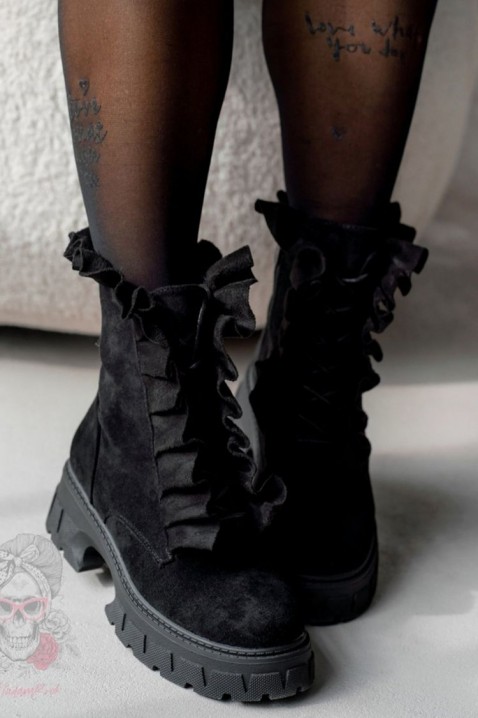 Dámská obuv FROLINTA BLACK, Barva: černá, IVET.EU - Stylové oblečení