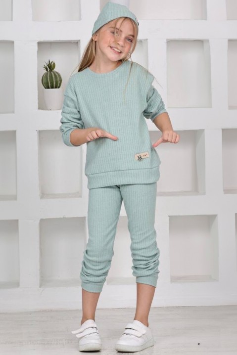 Dětský komplet IVENTI MINT, Barva: mentolová, IVET.EU - Stylové oblečení