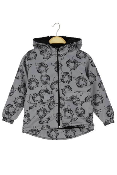 Dětská bunda GREGOLDI GREY, Barva: šedá, IVET.EU - Stylové oblečení