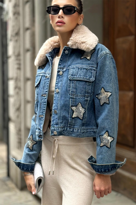 Μπουφάν NOVELXA, Χρώμα: μπλε, IVET.EU - Εκπτώσεις έως -80%