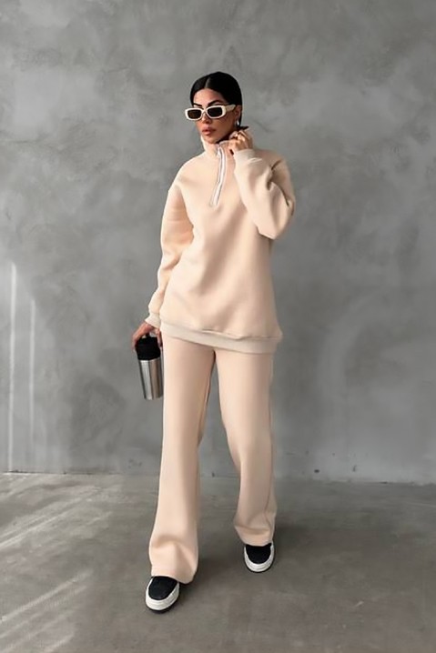 Súprava DIANITA BEIGE, Farba: béžová, IVET.EU - Štýlové oblečenie