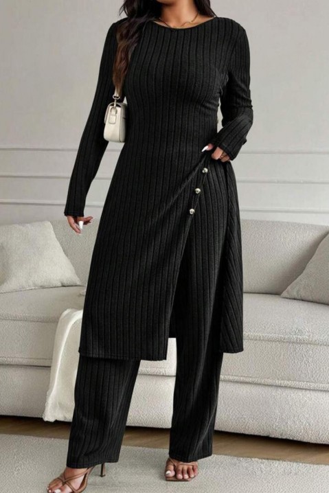 Komplet KARTELSA BLACK, Barva: černá, IVET.EU - Stylové oblečení
