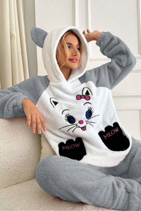 Pyžamo BUNELDA GREY, Barva: šedá, IVET.EU - Stylové oblečení