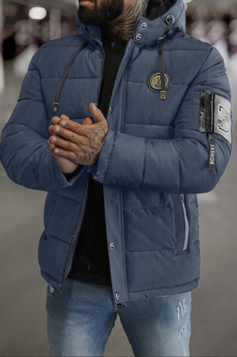 Pánská bunda NORMELFO BLUE, Barva: světlemodrá, IVET.EU - Stylové oblečení