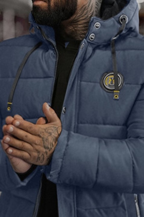 Pánská bunda NORMELFO BLUE, Barva: světlemodrá, IVET.EU - Stylové oblečení