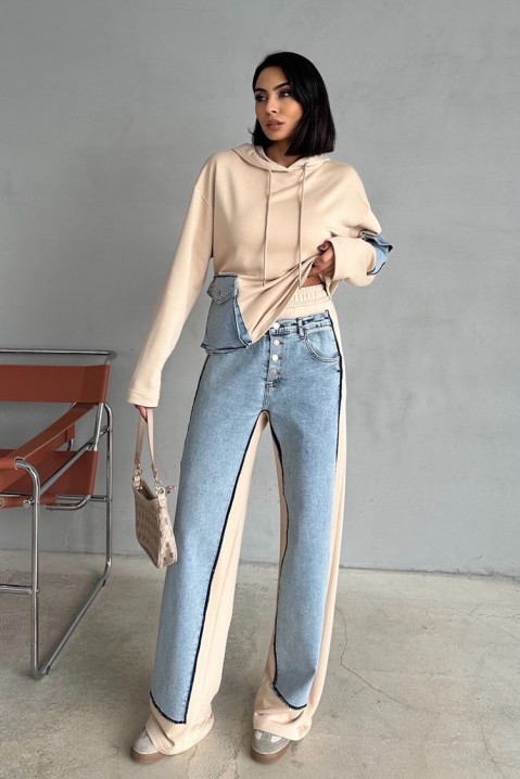 Σύνολο BRONEASA BEIGE, Χρώμα: μπεζ, IVET.EU - Εκπτώσεις έως -80%