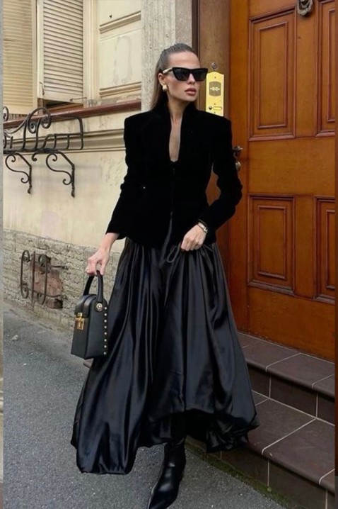 Sukňa BROLENFA BLACK, Farba: čierna, IVET.EU - Štýlové oblečenie