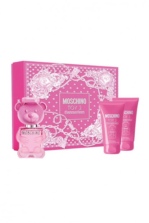 Dámský komplet Moschino Toy 2 Bubble Gum EDT 50 ml + Shower Gel 50 ml + Body Lotion 50 mlIVET.EU - Stylové oblečení