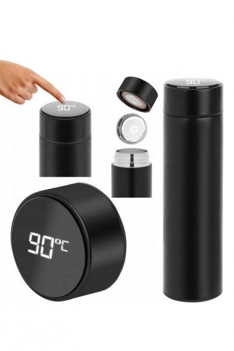 Chytrý termohrnek SMARTY BLACK, Barva: černá, IVET.EU - Stylové oblečení