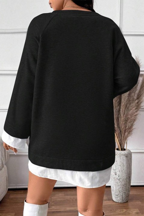 Φόρεμα BLIFOLDA BLACK, Χρώμα: μαύρο, IVET.EU - Εκπτώσεις έως -80%
