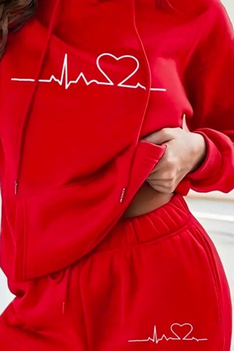 Σετ ZIVORGA RED, Χρώμα: κόκκινο, IVET.EU - Εκπτώσεις έως -80%