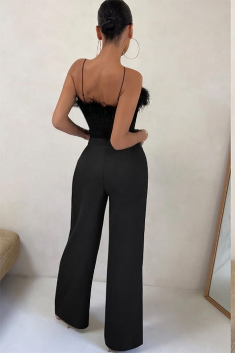 Overal SIONELA BLACK, Barva: černá, IVET.EU - Stylové oblečení